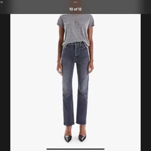 MOTHER Denim High-wasted Hiker Hoover in Roadtrip Renegade